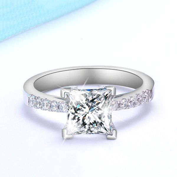 jiazhou jewelry micro inlaid princess fangmosangshi 1 carat fashion simple ring for girlfriends, Slivery;golden
jiazhou jewelry micro inlaid princess fangmosangshi 1 carat fashion simple ring for girlfriends, Slivery;golden