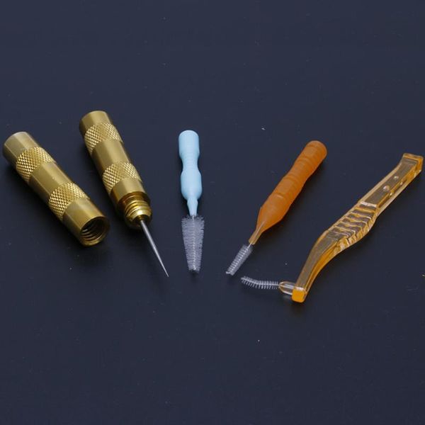 4pcs cleaning airbrush cleaner nozzle spray repair needle brush kit tool set y5ja professional hand sets
4pcs cleaning airbrush cleaner nozzle spray repair needle brush kit tool set y5ja professional hand sets