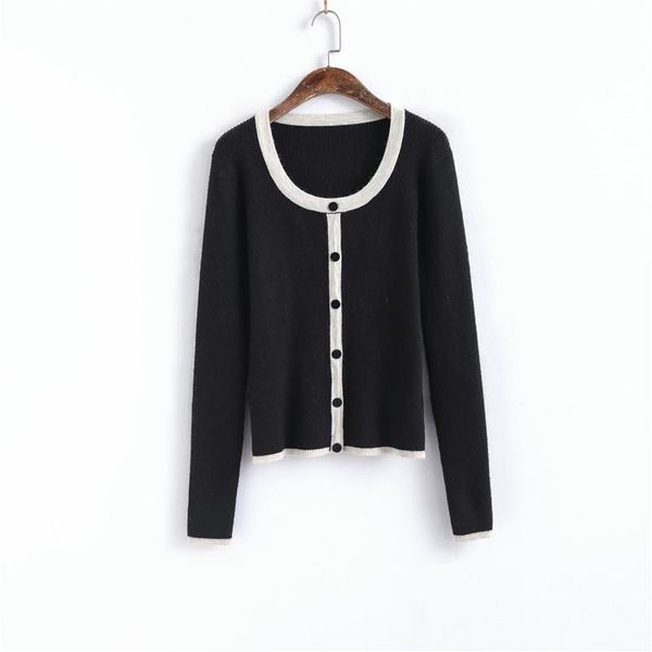 winter spring ladies sweater elegant women fashion leisure slim fit female women's sweaters, White;black
winter spring ladies sweater elegant women fashion leisure slim fit female women's sweaters, White;black