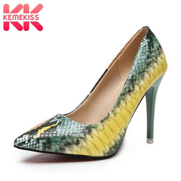 dress shoes kemekiss size 34-42 women pumps fashion pointed toe snake pattern party office ladies footwear thin heel, Black
dress shoes kemekiss size 34-42 women pumps fashion pointed toe snake pattern party office ladies footwear thin heel, Black