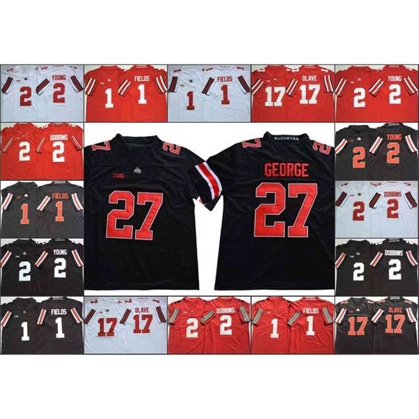 goodohio state buckeyes justin fields 2 chase young 45 archie griffin 33 master teague iii 17 chris olave 150th stitched jersey, Black
goodohio state buckeyes justin fields 2 chase young 45 archie griffin 33 master teague iii 17 chris olave 150th stitched jersey, Black