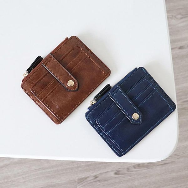 card holders selling simple women purse pu leather zipper coin pouch short wallet casual holder billfold -b5, Brown;gray
card holders selling simple women purse pu leather zipper coin pouch short wallet casual holder billfold -b5, Brown;gray