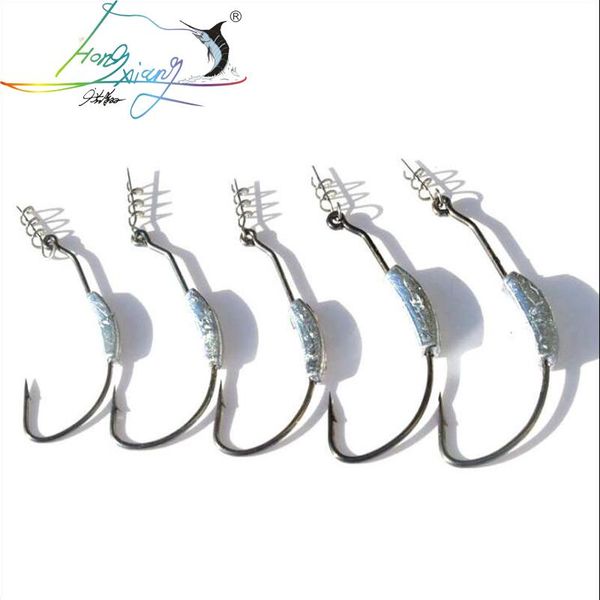 5pcs/lot barbed lead hook 2g/2.5g/3g/5.25g/7g offset fishing fish hooks fit for texas rigs tackle
5pcs/lot barbed lead hook 2g/2.5g/3g/5.25g/7g offset fishing fish hooks fit for texas rigs tackle