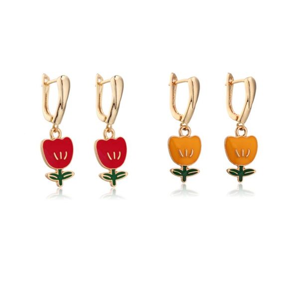 hoop & huggie looxi creativity design colorful enamel little flowers charm heart drop earrings women ear ring piercing dangle earring jewelr, Golden;silver
hoop & huggie looxi creativity design colorful enamel little flowers charm heart drop earrings women ear ring piercing dangle earring jewelr, Golden;silver