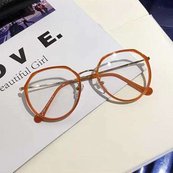 fashion sunglasses frames round blue light glasses frame women men orange reading eyeglasses retro optical computer transparent lens, Black
fashion sunglasses frames round blue light glasses frame women men orange reading eyeglasses retro optical computer transparent lens, Black