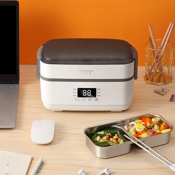 dinnerware sets stainless steel lunch box double-layer heated container thermal convenient bento travel small appliances
dinnerware sets stainless steel lunch box double-layer heated container thermal convenient bento travel small appliances