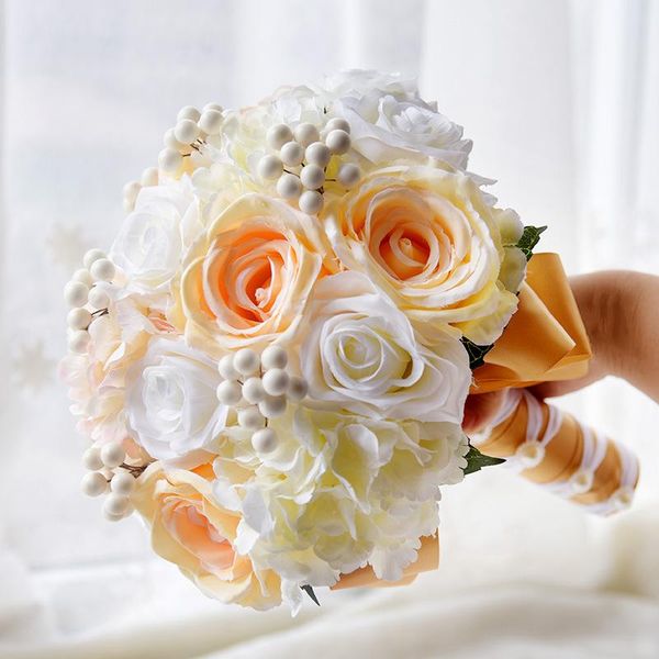 decorative flowers & wreaths ivory champagne sinl rose festival stitch bouquets custom ribbon wedding bridal bouquet ramo de flores novia
decorative flowers & wreaths ivory champagne sinl rose festival stitch bouquets custom ribbon wedding bridal bouquet ramo de flores novia