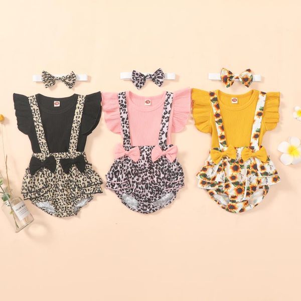 clothing sets 0-24m summer fashion toddler clothes baby girls solid ribbed +leopard/floral shorts headband outfits casual 3pcs set, White
clothing sets 0-24m summer fashion toddler clothes baby girls solid ribbed +leopard/floral shorts headband outfits casual 3pcs set, White