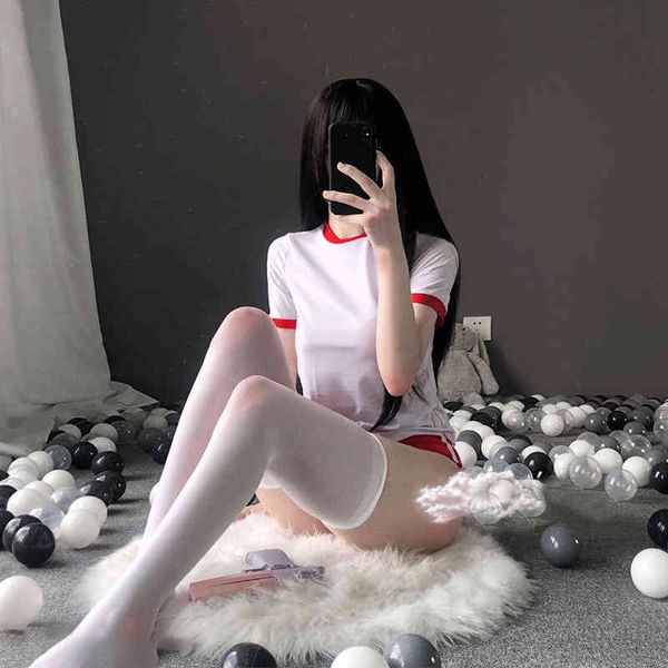 lingerie girls gym suit anime cosplay japanese costume student temptation uniform cheer leader roleplay set for women, Black;white
lingerie girls gym suit anime cosplay japanese costume student temptation uniform cheer leader roleplay set for women, Black;white