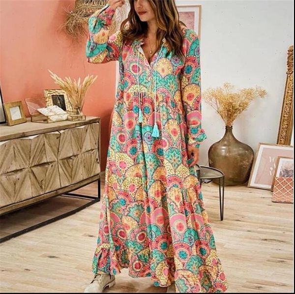 boho dress spring summer womens sleepwears elegant lace tassel v neck loose long dresses vintage sleeve maxi vestidos, Black;red
boho dress spring summer womens sleepwears elegant lace tassel v neck loose long dresses vintage sleeve maxi vestidos, Black;red