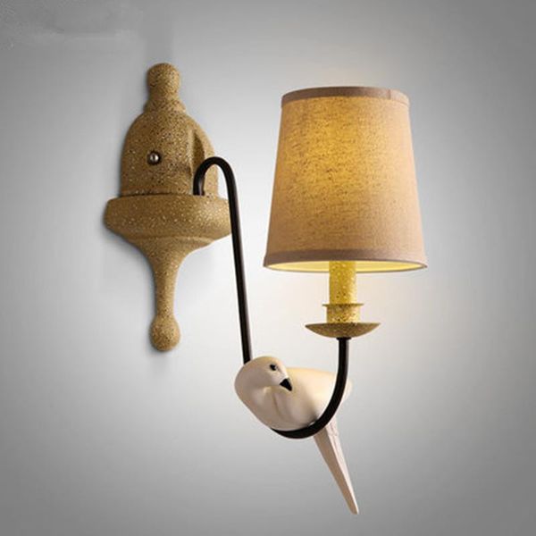 american village simple garden living room bedroom iron birds wall lamp creative personality bedside cloth art led lights lamps
american village simple garden living room bedroom iron birds wall lamp creative personality bedside cloth art led lights lamps
