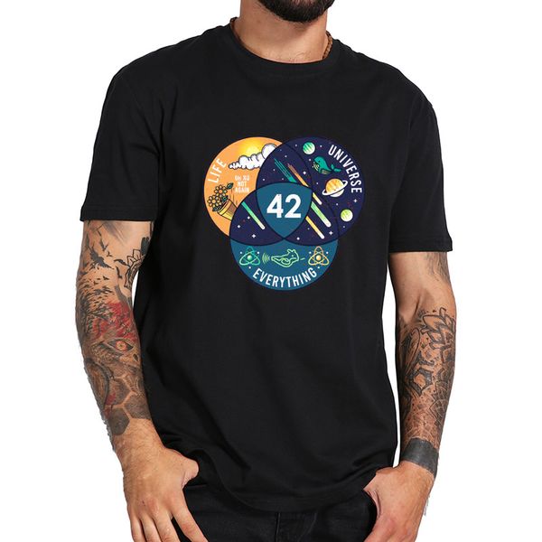 ccccsport42 Answer to Life Universe And Everything T Shirt 100% Natural Cotton Soft High Quality Short Sleeve Camisetas, Red
ccccsport42 Answer to Life Universe And Everything T Shirt 100% Natural Cotton Soft High Quality Short Sleeve Camisetas, Red