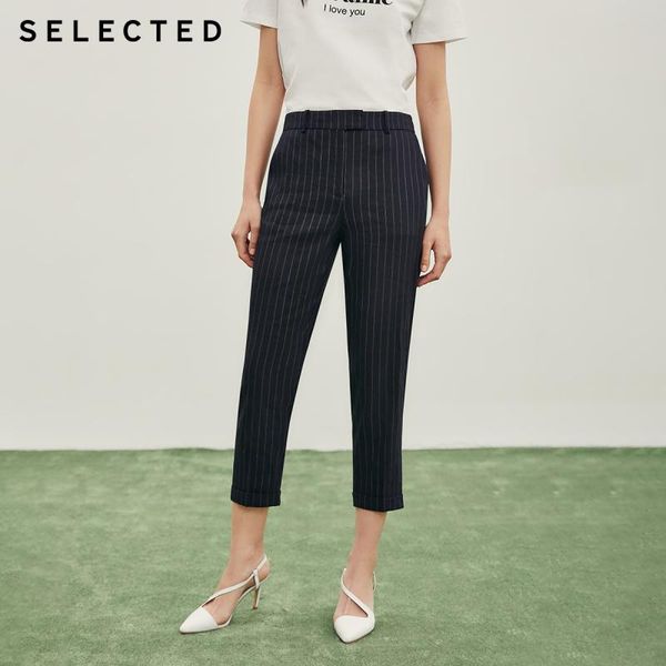 women's cropped pants linen tapered stripes casual trousers s|420218515 & capris, Black;white
women's cropped pants linen tapered stripes casual trousers s|420218515 & capris, Black;white