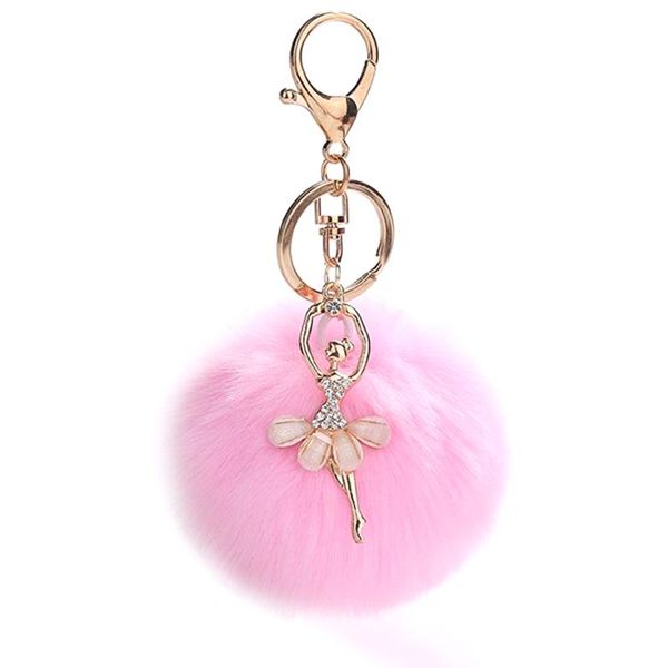 keychains plush fluffy keychain key buckle car handbag pendant ballet dancing girl keyring, Silver
keychains plush fluffy keychain key buckle car handbag pendant ballet dancing girl keyring, Silver