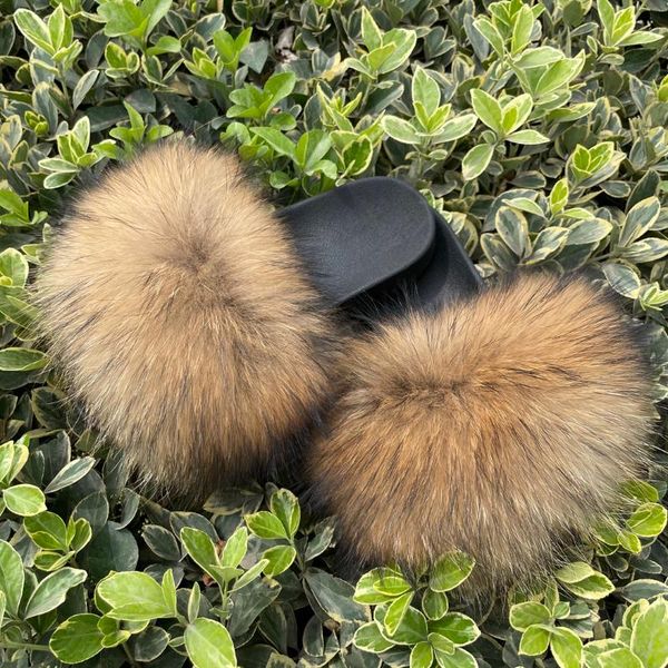 slippers ladies big raccoon fur cute 100% real raccon slides plush luxury fashion furry beach sandals, Black
slippers ladies big raccoon fur cute 100% real raccon slides plush luxury fashion furry beach sandals, Black