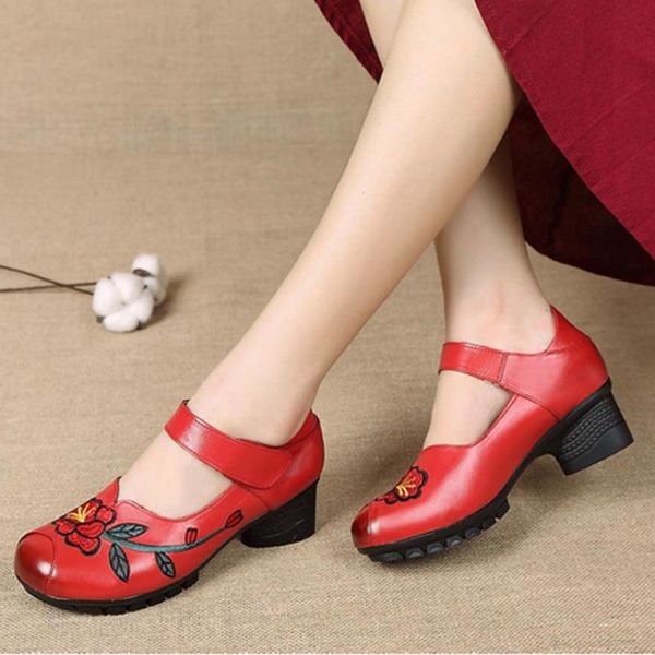 dress shoes youyedian ladies with heels embroidered handmade anti-skid medium-thick-heeled women zapatos de mujer tac n#y3, Black
dress shoes youyedian ladies with heels embroidered handmade anti-skid medium-thick-heeled women zapatos de mujer tac n#y3, Black