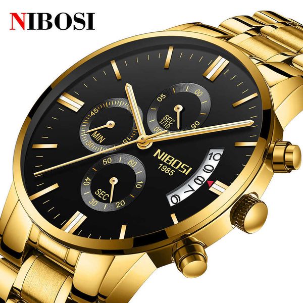 nibosi relogio masculino luxury men watches brand men's quartz clock waterproof sports chronograph wristwatches montre homme 210728, Slivery;brown
nibosi relogio masculino luxury men watches brand men's quartz clock waterproof sports chronograph wristwatches montre homme 210728, Slivery;brown