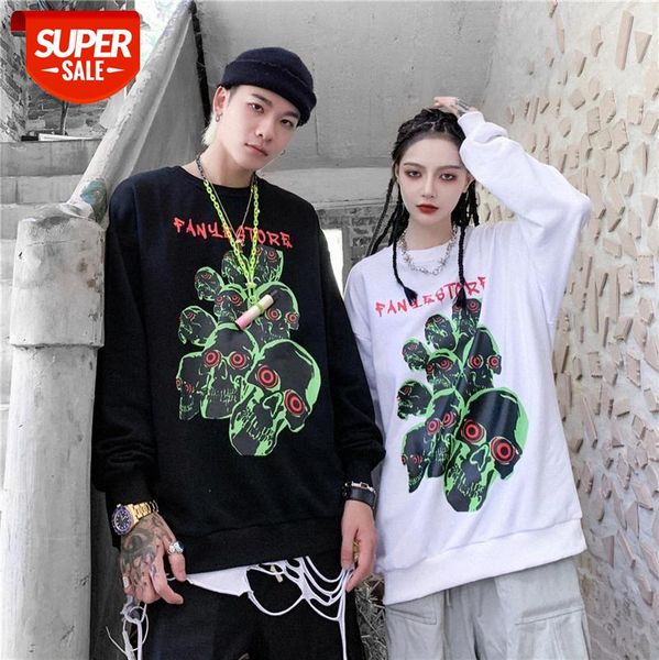 autumn street sculpture print sweatshirt rock high oversize skull letter pullover sweater #gn9u, Black
autumn street sculpture print sweatshirt rock high oversize skull letter pullover sweater #gn9u, Black