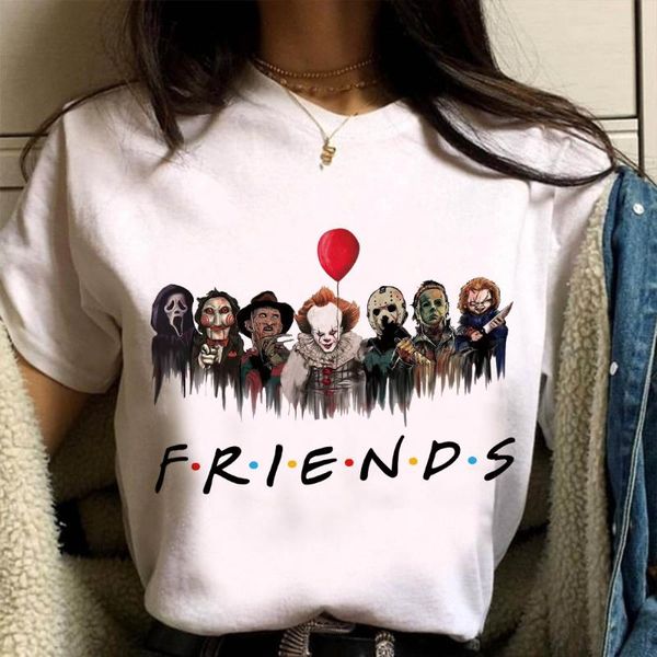 men's t-shirts horror movie characters t-shirt halloween clothes tees camiseta, White;black
men's t-shirts horror movie characters t-shirt halloween clothes tees camiseta, White;black