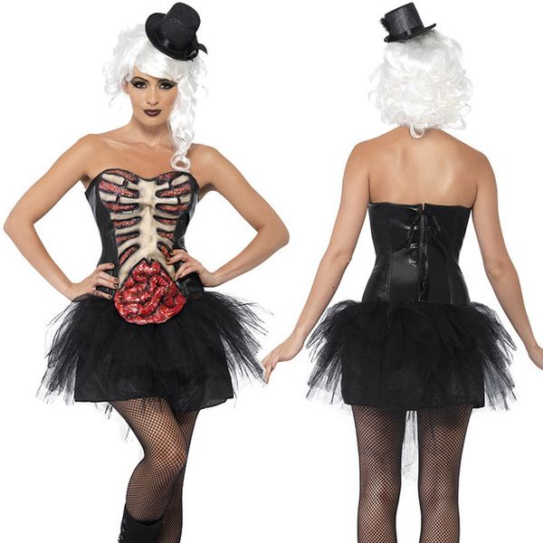 halloween costume role play skeleton zombie ghost bride dress party stage costume_rw, Black;red
halloween costume role play skeleton zombie ghost bride dress party stage costume_rw, Black;red