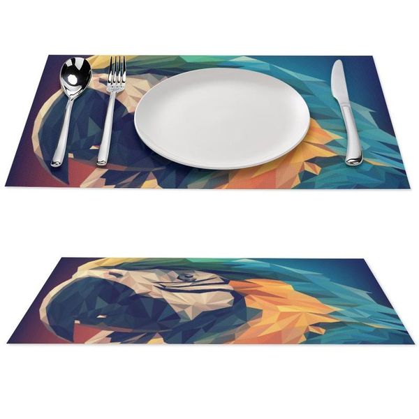 mats & pads azure art parrot rectangle table non slip heat resistant washable coffee kitchen pvc placemat 2pcs
mats & pads azure art parrot rectangle table non slip heat resistant washable coffee kitchen pvc placemat 2pcs