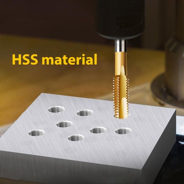 9/6pcs thread metric plug drill bits hand tap hss screw spiral point hex shank machine kit tools
9/6pcs thread metric plug drill bits hand tap hss screw spiral point hex shank machine kit tools
