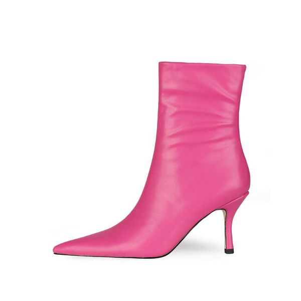 boots mkkhou fashion short women 2021 winter solid color pointed mid-tube mid-heel large size 34-45, Black
boots mkkhou fashion short women 2021 winter solid color pointed mid-tube mid-heel large size 34-45, Black