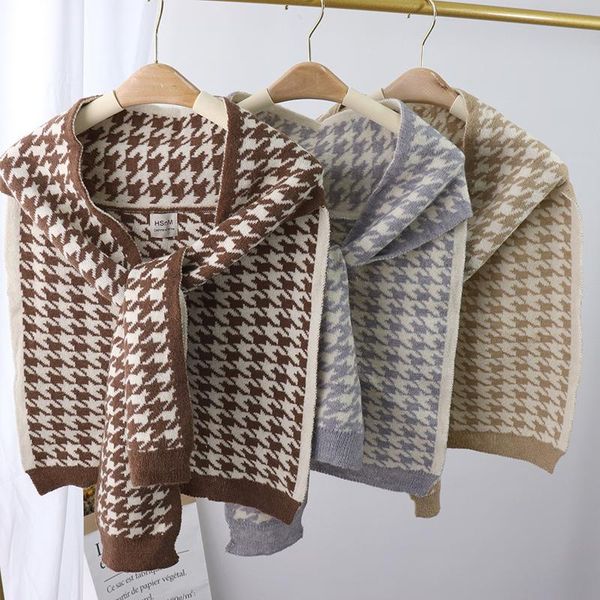 scarves plaid print scarf poncho women neck fashion long pashmina hijab beach stole foulard female bandana d288, Blue;gray
scarves plaid print scarf poncho women neck fashion long pashmina hijab beach stole foulard female bandana d288, Blue;gray