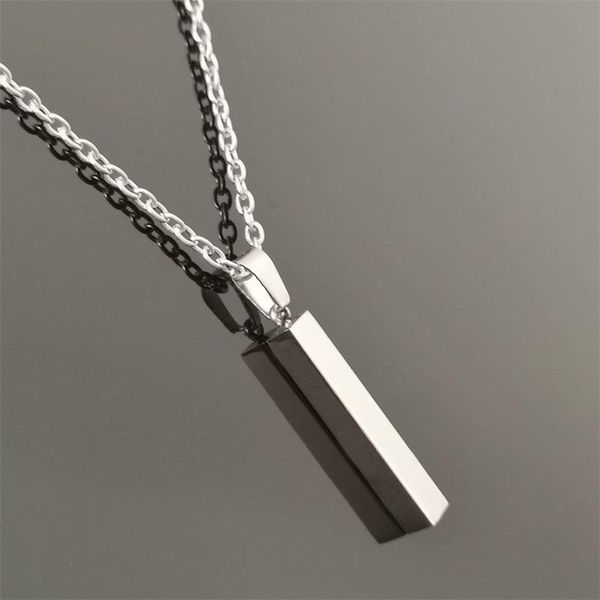 pendant necklaces geometric three-dimensional rectangle necklace hip hop punk long simple temperament birthday party gift, Silver
pendant necklaces geometric three-dimensional rectangle necklace hip hop punk long simple temperament birthday party gift, Silver