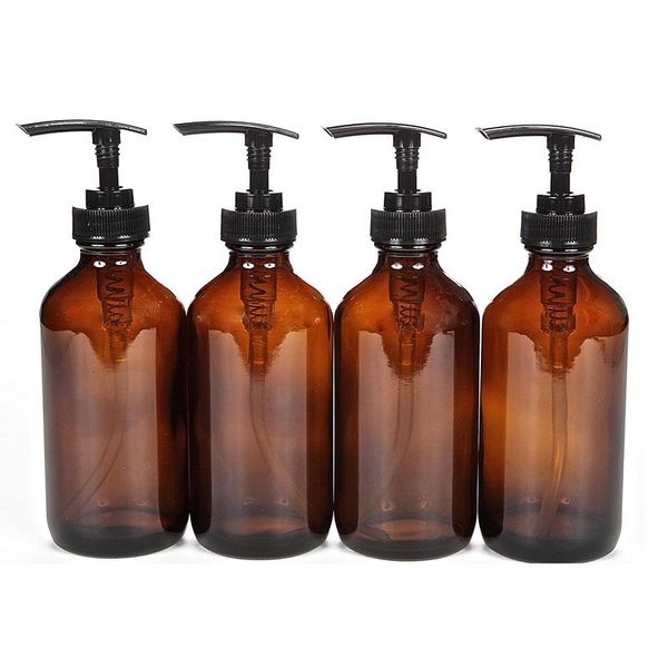 storage bottles & jars 4pcs of pack 8oz 250ml empty amber clear cobalt blue liquid soap shower gel cosmeitc glass lotion with black spray pu
storage bottles & jars 4pcs of pack 8oz 250ml empty amber clear cobalt blue liquid soap shower gel cosmeitc glass lotion with black spray pu