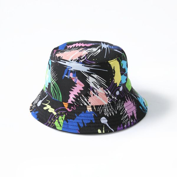 hat spring and summer graffiti printing double-sided fisherman's basin leisure travel sun
hat spring and summer graffiti printing double-sided fisherman's basin leisure travel sun