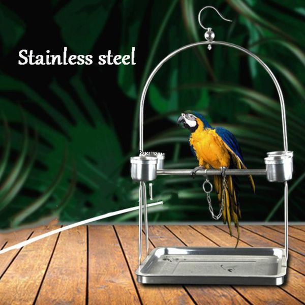 parrot stand stainless steel standing pole for small large birds hanging shells house outdoor decoration tent swing bed bird cages
parrot stand stainless steel standing pole for small large birds hanging shells house outdoor decoration tent swing bed bird cages