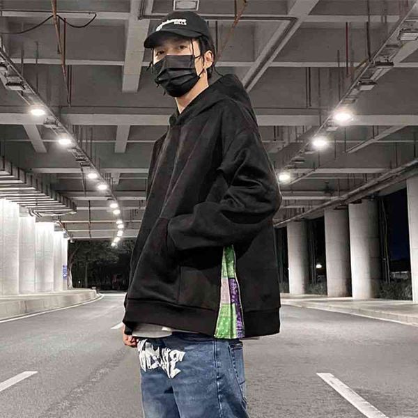 solid color hooded hoodies men and women oversize high street loose casual sweatshirt, Black
solid color hooded hoodies men and women oversize high street loose casual sweatshirt, Black