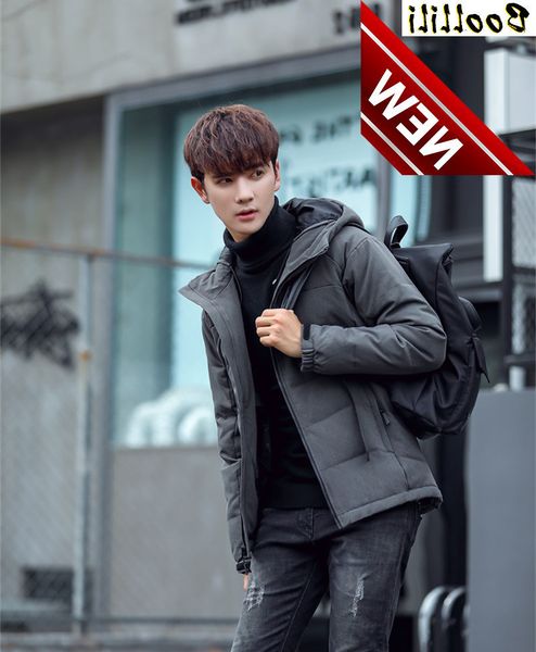 boollili white duck down jacket men's warm winter coat thick mens jackets hooded men parka jaqueta masculina, Black
boollili white duck down jacket men's warm winter coat thick mens jackets hooded men parka jaqueta masculina, Black