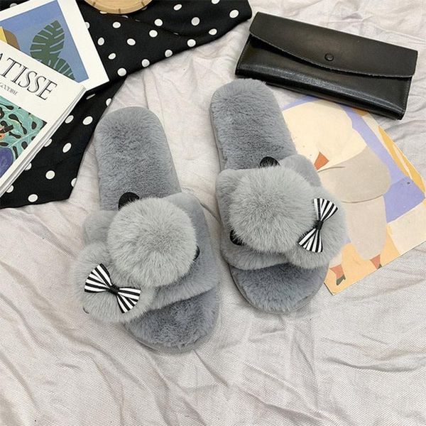 cute slippers warm fur flat women's shoes bear animals ladies home indoor female woman house shoe winter 2021, Black
cute slippers warm fur flat women's shoes bear animals ladies home indoor female woman house shoe winter 2021, Black