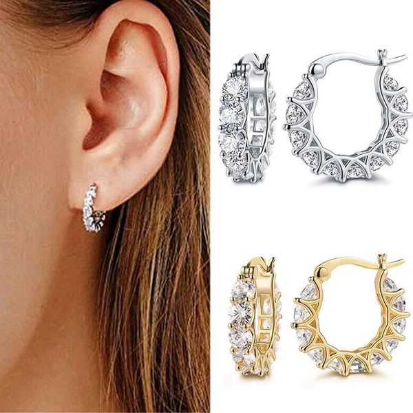 hoop & huggie gold color earrings 2021 trend french creative full zircon lace pendientes for women u-shaped gift jewelry, Golden;silver
hoop & huggie gold color earrings 2021 trend french creative full zircon lace pendientes for women u-shaped gift jewelry, Golden;silver
