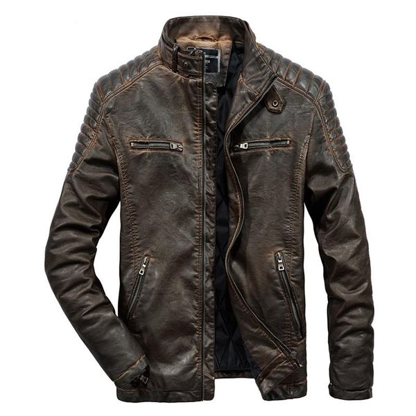 men's fur & faux motorcycle vintage leather winter jacket men military bomber jackets coat jaqueta de couro thick pilot, Black
men's fur & faux motorcycle vintage leather winter jacket men military bomber jackets coat jaqueta de couro thick pilot, Black
