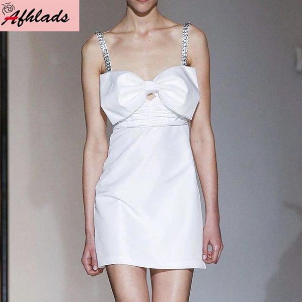 casual dresses spring and summer women style bow white diamond spaghetti strap dress backless small fragrance party mini, Black;gray
casual dresses spring and summer women style bow white diamond spaghetti strap dress backless small fragrance party mini, Black;gray