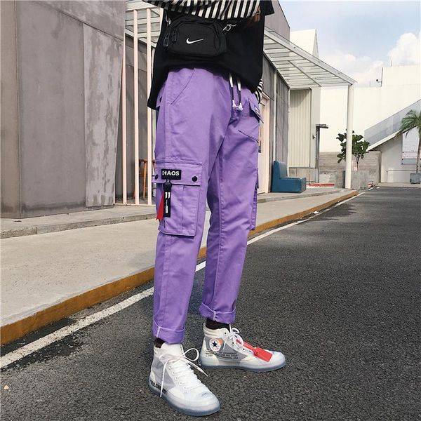 chinese style spring and summer models of casual men's harajuku versatile comfortable sports loose trousers pants, Black
chinese style spring and summer models of casual men's harajuku versatile comfortable sports loose trousers pants, Black