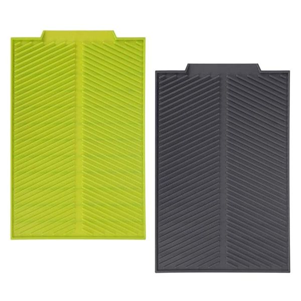 mats & pads ac86 -2 pcs rectangle silicone heat resistant slip-proof drain mat drying dishes pad set for kitchen dish draining
mats & pads ac86 -2 pcs rectangle silicone heat resistant slip-proof drain mat drying dishes pad set for kitchen dish draining