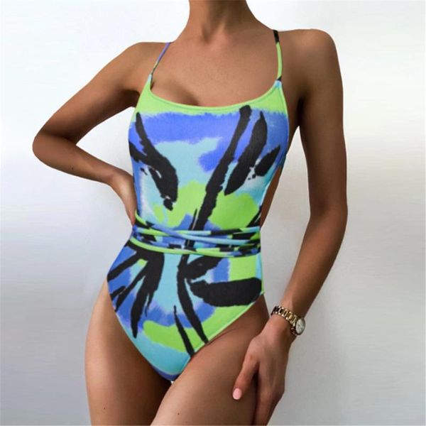 high cut swimwear women tie dye gradient print bandage push up one piece swimsuit beach bathing suit backless monokini two-piece suits
high cut swimwear women tie dye gradient print bandage push up one piece swimsuit beach bathing suit backless monokini two-piece suits