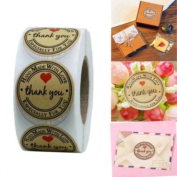 gift wrap 500pcs/set cowhide adhesive sticker roll round baking decoration love non drying
gift wrap 500pcs/set cowhide adhesive sticker roll round baking decoration love non drying