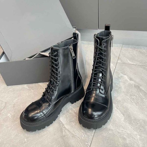 winter brand tractor ankle boot black smooth calfskin combat boots chunky design zip side & lace-up dress party comfort footwear eu35-40
winter brand tractor ankle boot black smooth calfskin combat boots chunky design zip side & lace-up dress party comfort footwear eu35-40