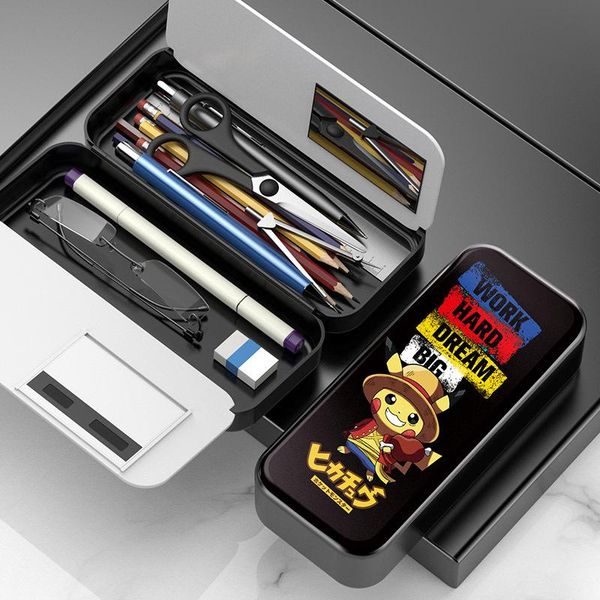 pencil cases multifunctional cartoon anime box pen case large capacity plastic storage pouch stationery school student
pencil cases multifunctional cartoon anime box pen case large capacity plastic storage pouch stationery school student