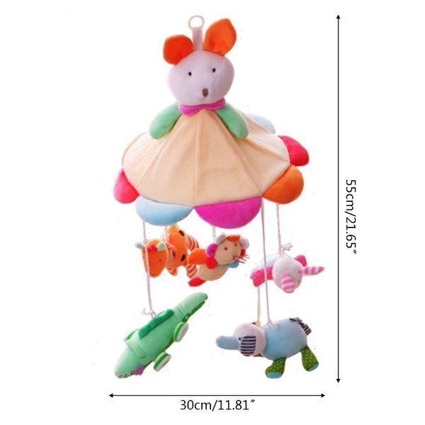 baby crib musical mobile rattles plush pendant bed bell wind chimes toy kids room hanging decorations
baby crib musical mobile rattles plush pendant bed bell wind chimes toy kids room hanging decorations