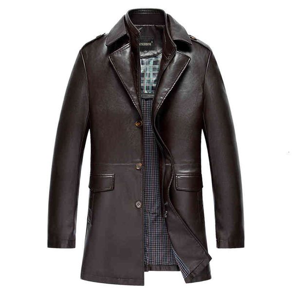 men's leather & faux brand jacket autumn and winter long genuine men motorcycle/biker jaqueta de couro deri ceket fb36, Black
men's leather & faux brand jacket autumn and winter long genuine men motorcycle/biker jaqueta de couro deri ceket fb36, Black