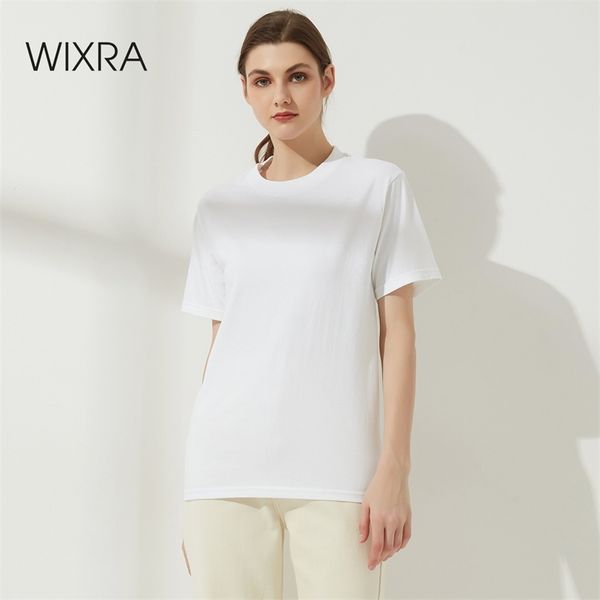 wixra spring summer solid t shirts all base match o neck short sleeve femme loose tee 210623, White
wixra spring summer solid t shirts all base match o neck short sleeve femme loose tee 210623, White