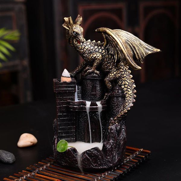 fragrance lamps creative cool flying dragon ceramic incense burner backflow grain agarwood sandalwood wormwood base
fragrance lamps creative cool flying dragon ceramic incense burner backflow grain agarwood sandalwood wormwood base