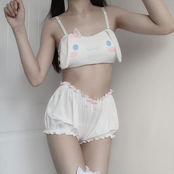 summer kawaii pajamas sets womens sleepwears 2pcs pyjamas adults cute spaghetti strap dog bunny crop shorts sleepwear nightwear homewear, Black;red
summer kawaii pajamas sets womens sleepwears 2pcs pyjamas adults cute spaghetti strap dog bunny crop shorts sleepwear nightwear homewear, Black;red