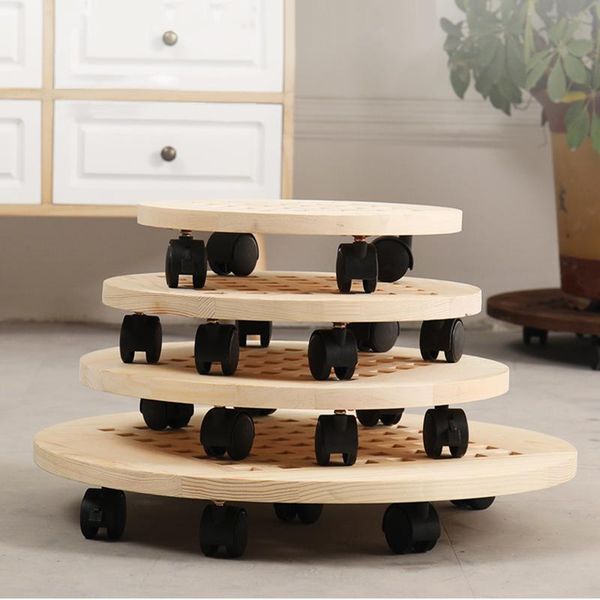 planters & pots 360° swivel wheel flower pot tray wooden rotating cart with wheeled plant stand round holder shelf
planters & pots 360° swivel wheel flower pot tray wooden rotating cart with wheeled plant stand round holder shelf